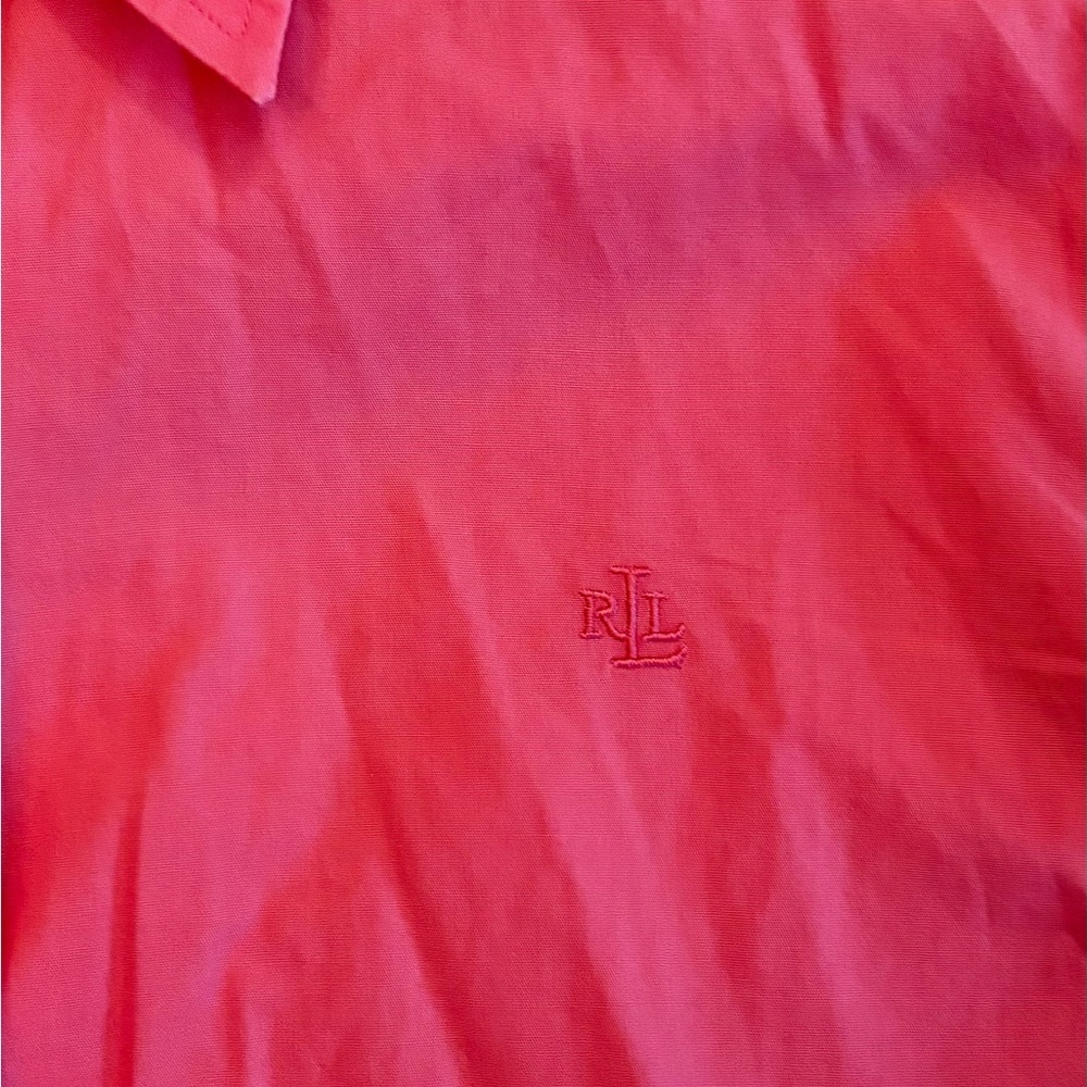 Lauren Ralph Lauren Vibrant Pink Blouse - Small - Picture 2 of 9